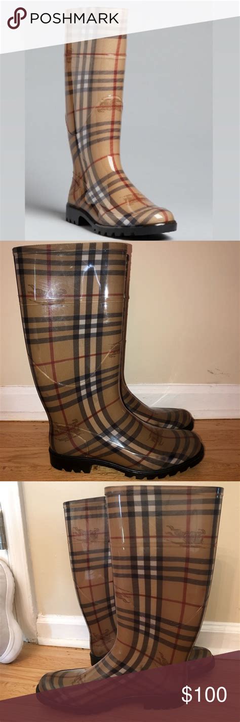 burberry rain coan women|authentic burberry rain boots.